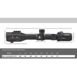 Discoveryopt Rifle Scopes First Focal Plane HS 4-16X44SFIR Tactical Hunting Scope