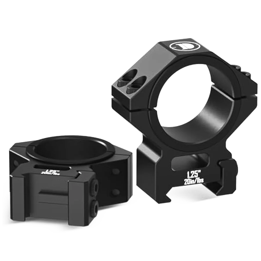 Dual Compatibility Rings | Picatinny & Weaver | 1in/30mm/34mm Tube