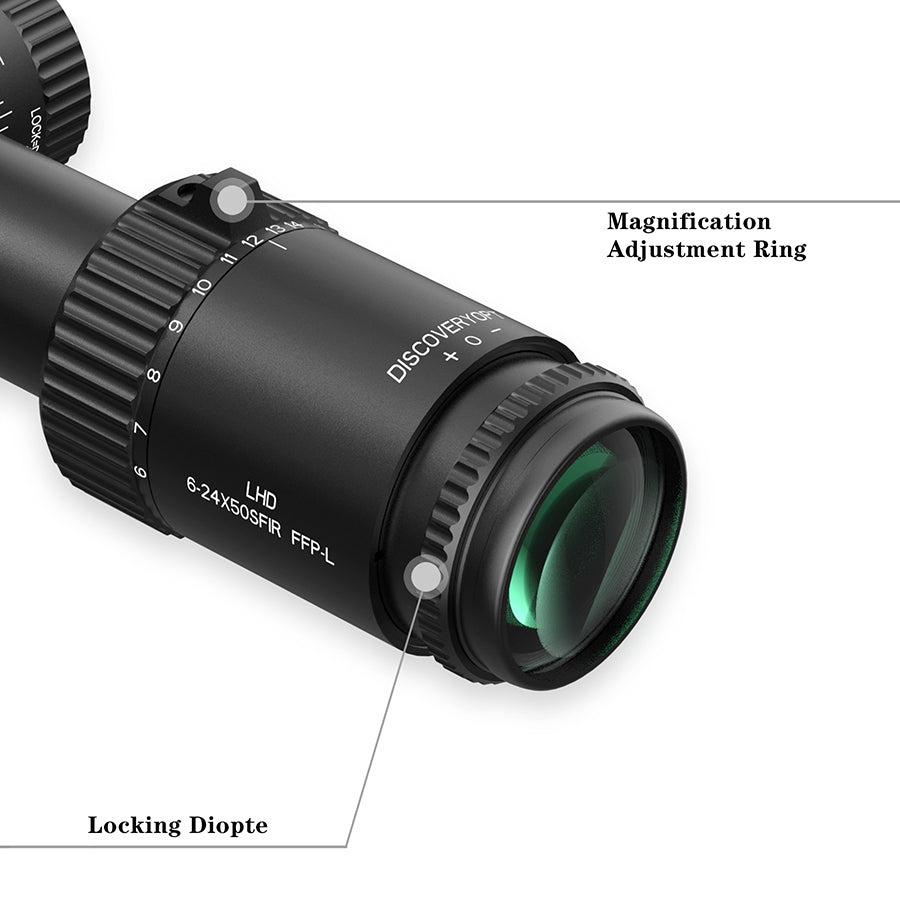 LHD 6-24X50SFIR FFP-Z/L Diameter:30MM Optics Scopes