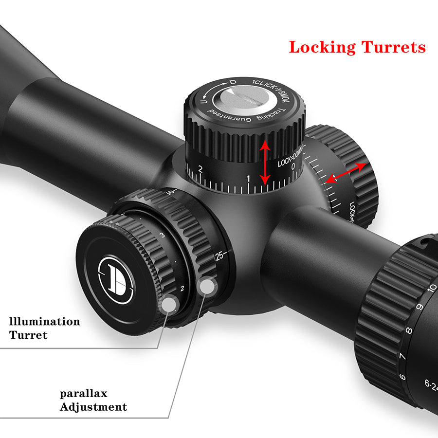LHD 6-24X50SFIR FFP-Z/L Diameter:30MM Optics Scopes