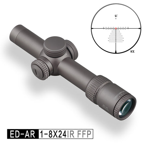 Mighty sight Discovery scope ED-AR 1-8X24IR FFP Optical Sight