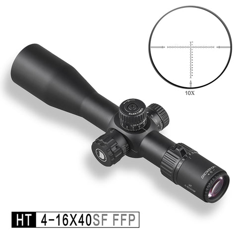 Discovery riflescope HT 4-16X40SF FFP for airgun hunting