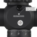 Discoveryopt 5-40x56mm ED 35mm Tube First Focal Plane Rifle Scope, Color: Black, Tube Diameter: 35 mm