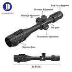 Riflescope for hunting Discovery HS 6-24X50SF FFP First Focal Plane Big Eye-Box