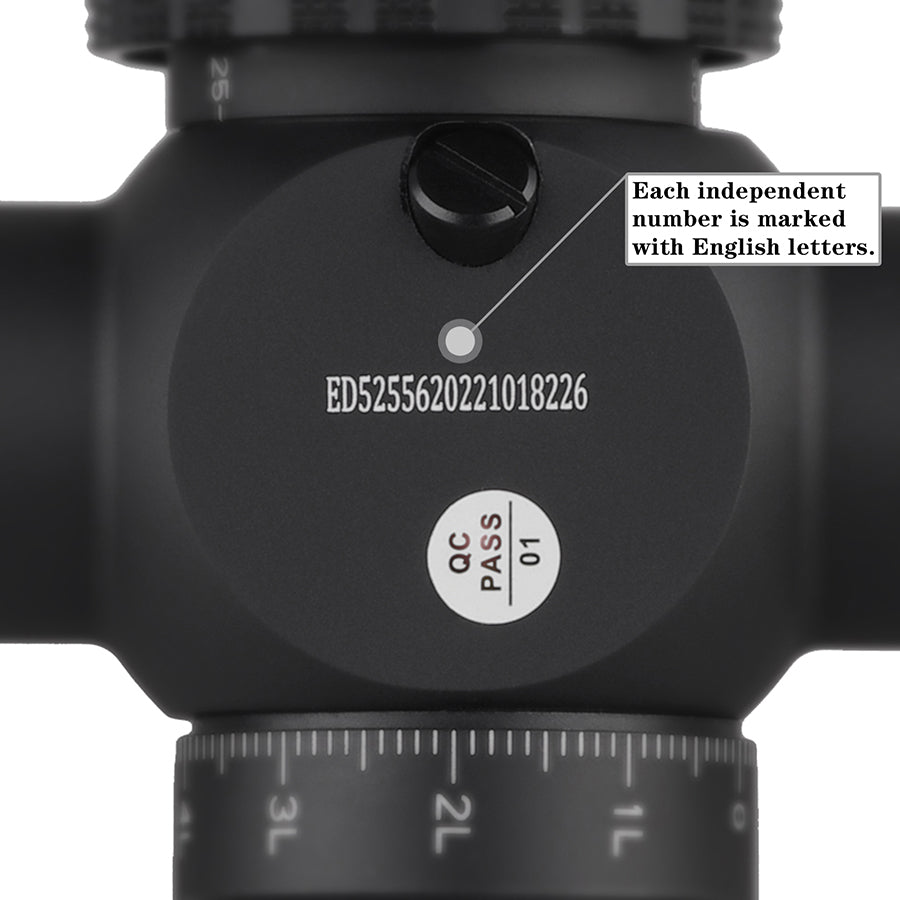 DISCOVERYOPT ED-PRS GENⅡ 5-25X56SFIR FFP-MRAD/MOA-ZERO STOP  Diameter:34MM Optics Scopes