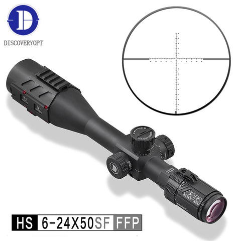 Ship from poland Riflescope for hunting Discovery 6-24X50SF FFP First Focal Plane Big Eye-Box