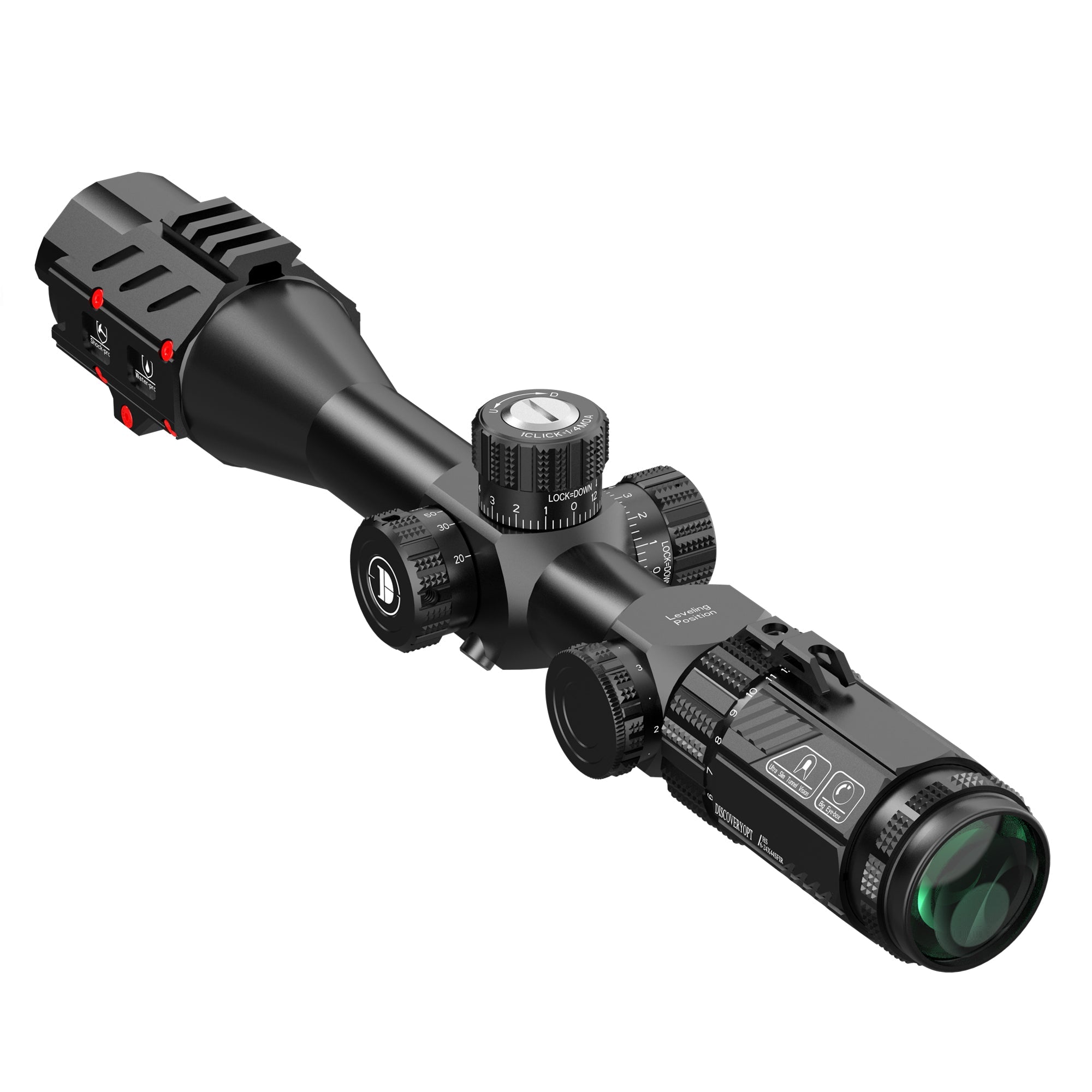 HS 6-24X44SFIR FFP-MOA Diameter:30MM Anti shock Optics Scopes ...