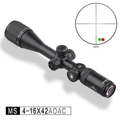 DISCOVERYOPT MS 4-16X42AOAC SFP-MOA Diameter:25.4MM Optics Scopes