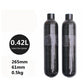 Carbon fiber right-angle fitting, intervals 0.36 l, 0.42 l, 0.5 l, HPA, precious, 4500 psi, 300 bar, M18 x 1.5.