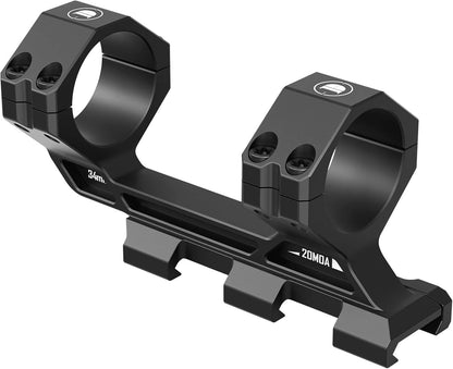 DISCOVERYOPT Cantilever Scope Mounts  | One-Piece 20 MOA 34mm or 30mm Tube for Picatinny Rail