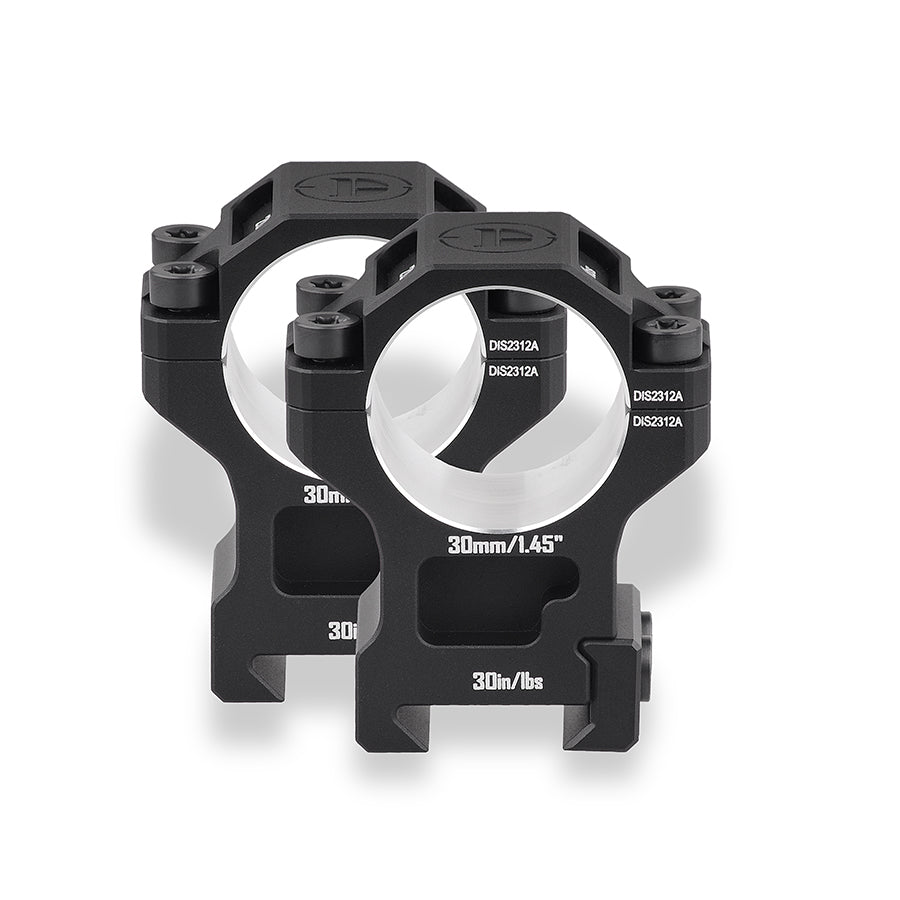 DISCOVERYOPT 7075 Aluminum Scope Rings – 25.4mm/30mm/34mm Tube | Fits 0.97"/1.26"/1.45" Scope Mount for Picatinny Rail