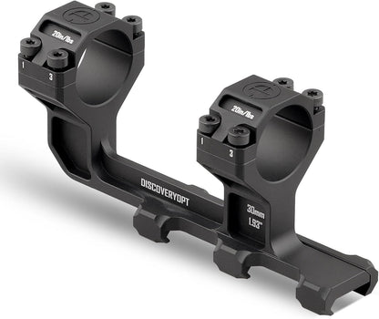 DISCOVERYOPT Cantilever Scope Mounts | One-Piece 0 MOA 34mm or 30mm Tube