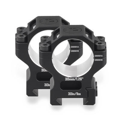 DISCOVERYOPT 6061 Aluminum Scope Rings – 25.4mm/30mm/34mm/35mm Tube | Fits 0.97"/1.26"/1.45" Scope Mount for Picatinny Rail