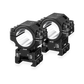 6061 Aluminum Adjustable Scope Rings | 6-Step Height Adjustment (1.2-1.4") | 25.4mm/30mm & Picatinny Rail Compatible