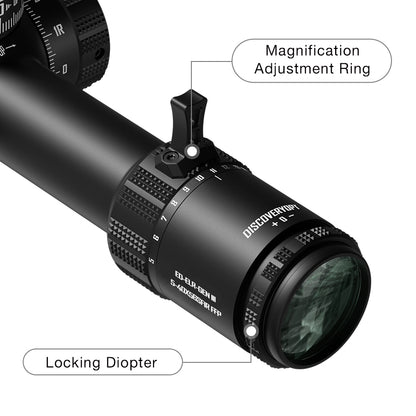 ED-ELR GEN3 5-40X56SFIR FFP-MRAD/MOA-Z Diameter:35MM Optics Scope