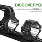 7075 Series Aluminum Heavy Duty Scope Rings -  Bubble Level & Picatinny Rail | 30mm or 34mm-Fits 0.85/1.05/1.25-inch Bases