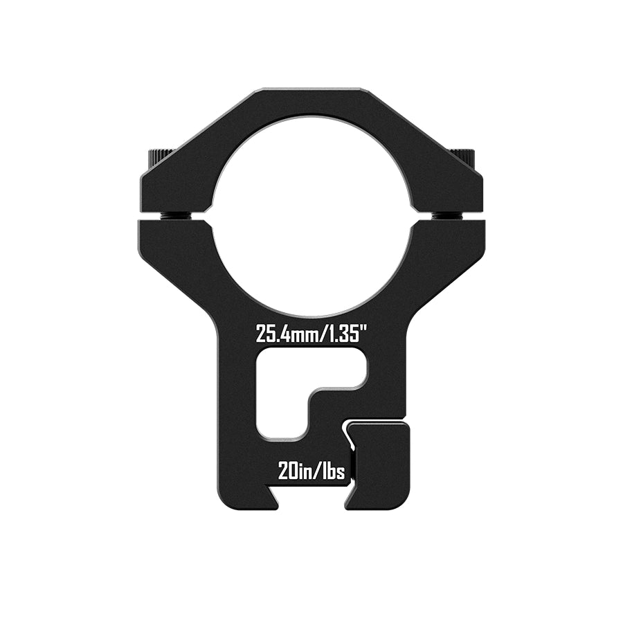 DISCOVERYOPT Dovetail Rails Scope Rings for 25.4mm＆30mm Tubes – 1.35" High | for Dovetail Rails