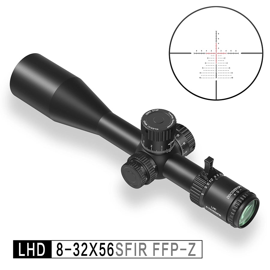 DISCOVERYOPT LHD 8-32X56SFIR FFP-Z-MRAD/MOA Diameter:34MM Optics Scopes