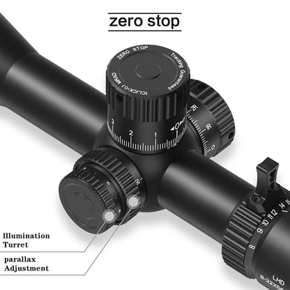 LHD 8-32X56SFIR FFP-MRAD/MOA-Z Diameter:34MM Optics Scopes