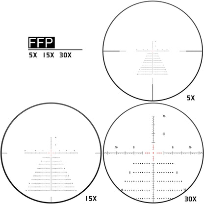 DISCOVERYOPT HD GEN II 5-30X56 SFIR FFP-Z-MRAD/MOA Diameter:34MM Optics Scopes