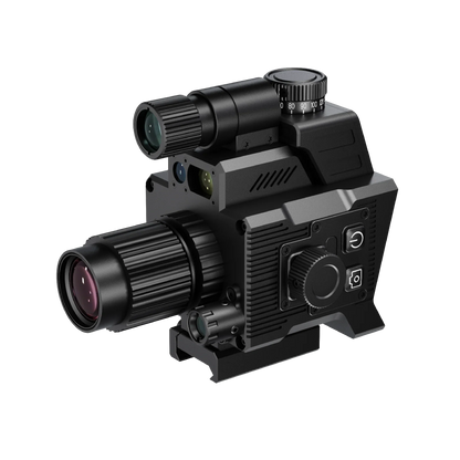 DISCOVERYOPT DND350BC Digital Night Vision Scope – | High-Resolution Night Vision Optics with Laser Rangefinder &amp; Ballistic Calculator