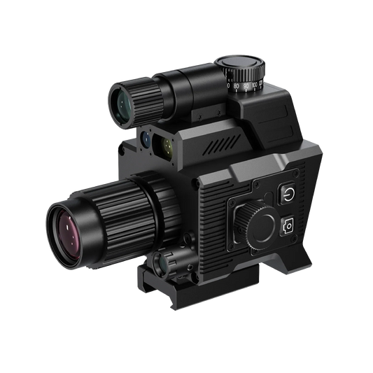 DISCOVERYOPT DND350BC Digital Night Vision Scope – | High-Resolution Night Vision Optics with Laser Rangefinder &amp; Ballistic Calculator
