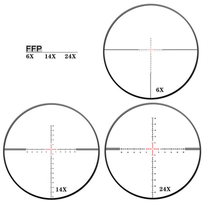 DISCOVERYOPT HT 6-24X44SFIR FFP-MOA Diameter:30MM Optics Scopes