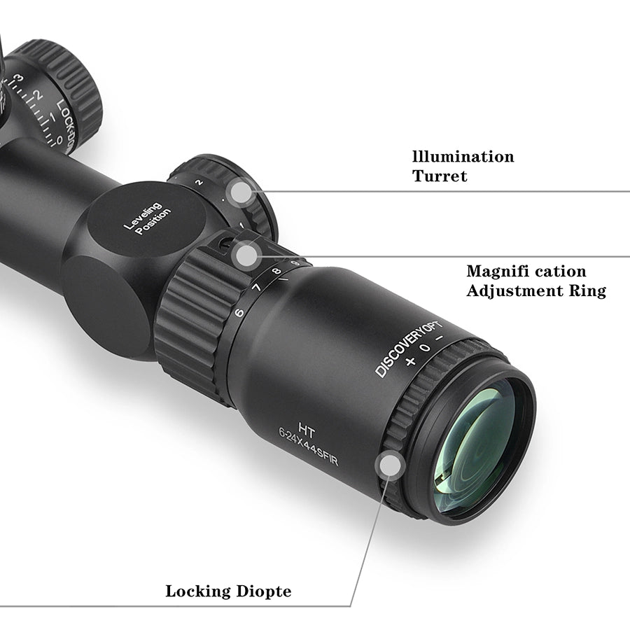 DISCOVERYOPT HT 6-24X44SFIR FFP-MOA Diameter:30MM Optics Scopes