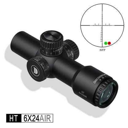 DISCOVERYOPT HT 6X24AIR-FFP-MRAD Diameter:30MM Short Optics Scope