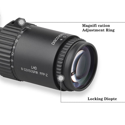 DISCOVERYOPT LHD 8-32X50SFIR SFP-L-MOA Tube Diameter:30MM Optics Scopes