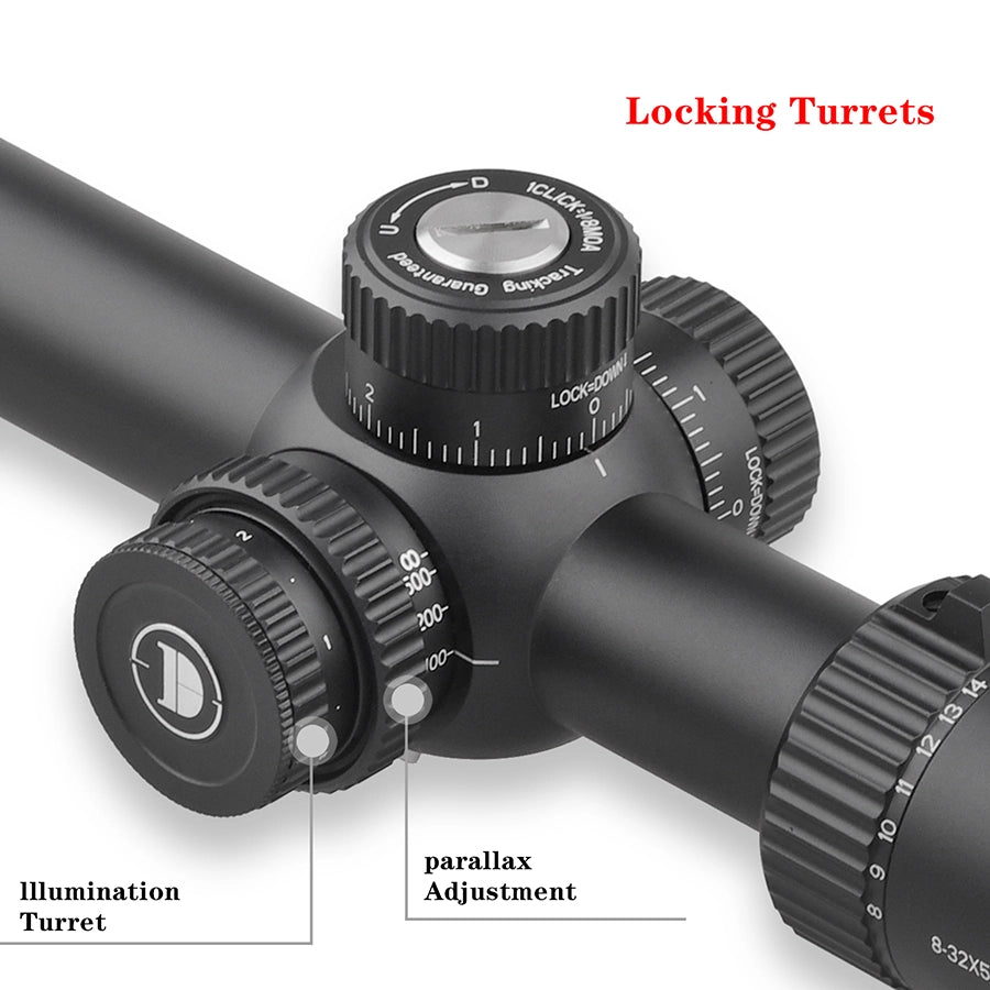 DISCOVERYOPT LHD 8-32X50SFIR SFP-L-MOA Tube Diameter:30MM Optics Scopes