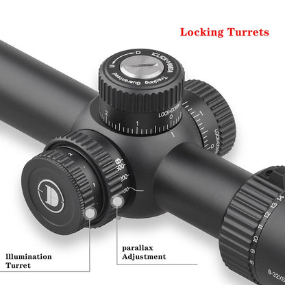 DISCOVERYOPT LHD 8-32X50SFIR SFP-L-MOA Tube Diameter:30MM Optics Scopes