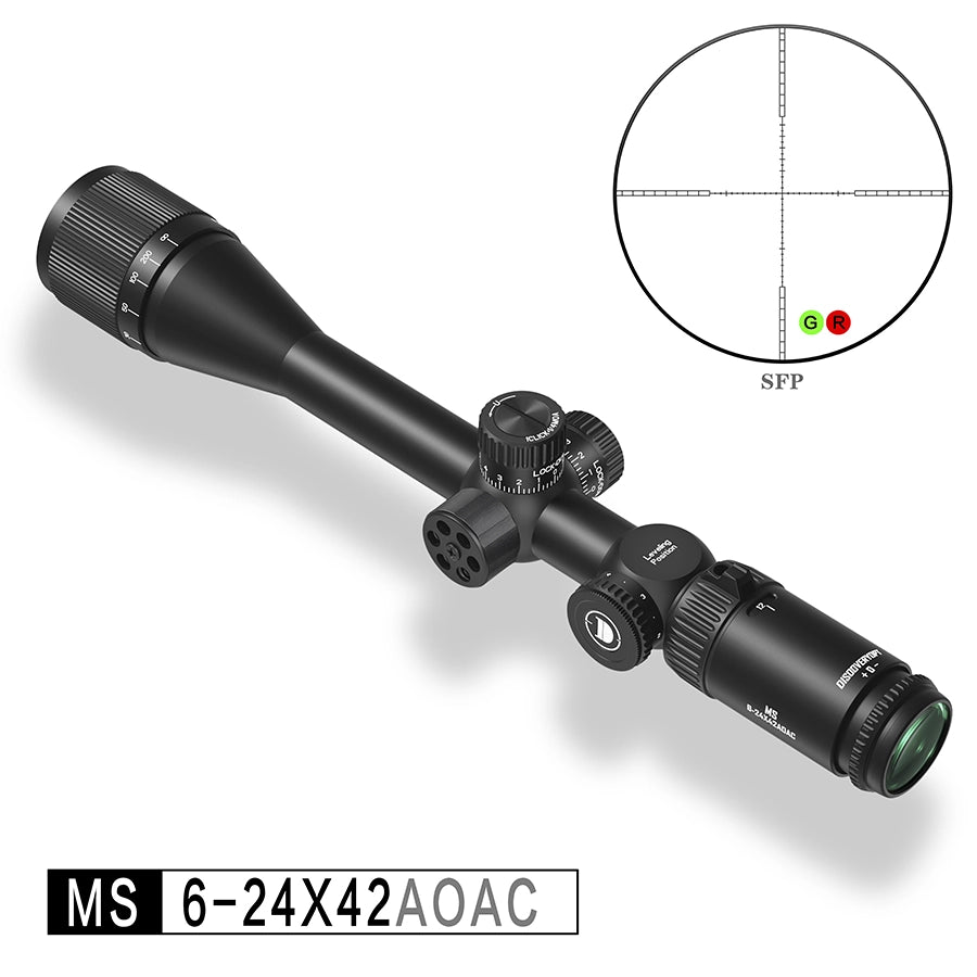 DISCOVERYOPT MS 6-24X42AOAC SFP-MOA-L Diameter:25.4MM Optics Scopes