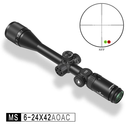 DISCOVERYOPT MS 6-24X42AOAC SFP-MOA-L Diameter:25.4MM Optics Scopes