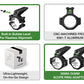 6061 Series Aluminum Scope Rings -  Bubble Level & Picatinny Rail | 30/34MM-Fits 0.85-inch Bases