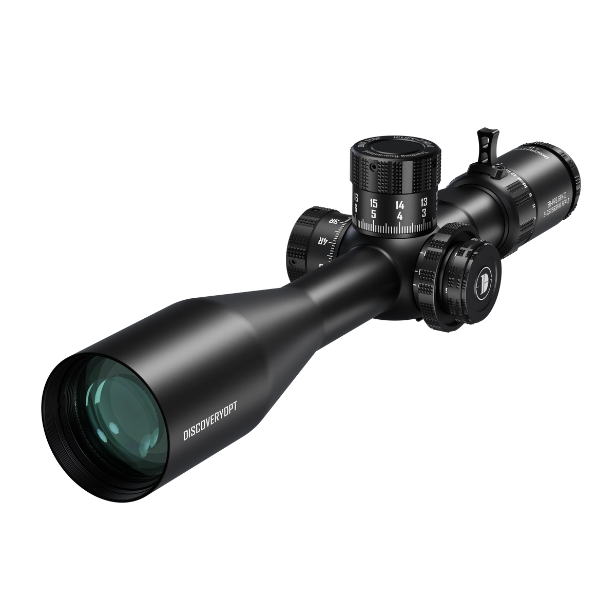 DISCOVERYOPT ED-PRS GENⅡ 5-25X56SFIR FFP-MRAD/MOA-ZERO STOP  Diameter:34MM Optics Scopes
