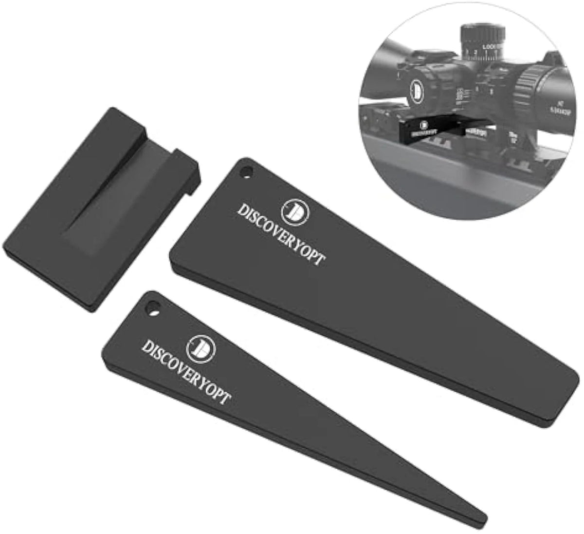 Undefined Scope DISCOVERYOPY Scope Leveling Kit | Scope Level Wedge in One-Piece Mounts ...