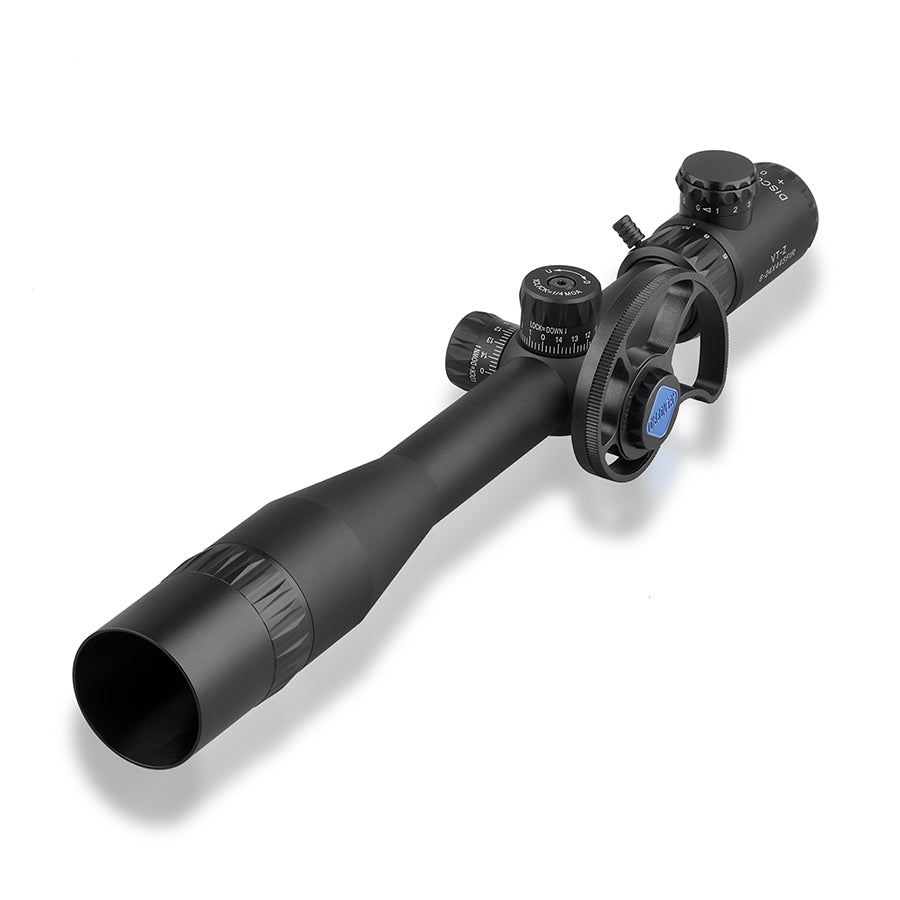 3-12 4-16 6-24 Riflescopes Discovery 30mm Tube Glass Etched x44 Side Focus
