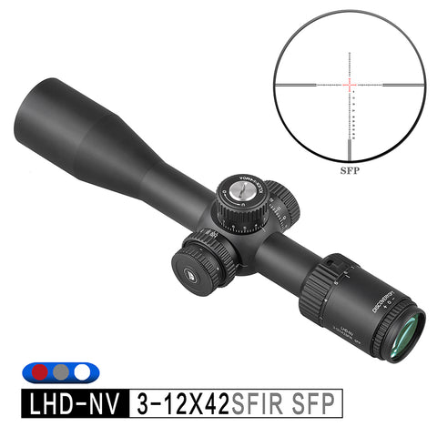 LHD-NV 3-12X42SFIR fit for night vision hunting riflescope
