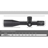 New High Quality Optics Gun Riflescope Sights HD 5-30X56SFIR FFP