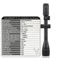 VT-R 6-24X42AOAC-MOA Diameter:25.4MM Short Optics Scope