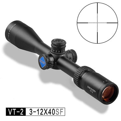 3-12 Riflescopes Discovery Glass Etched Side Focus .308 Shockproof Cheap Price Hot Selling