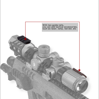WG 1.2-6X24IRAI SFP-MOA Diameter:30MM Tactical Optics Scopes