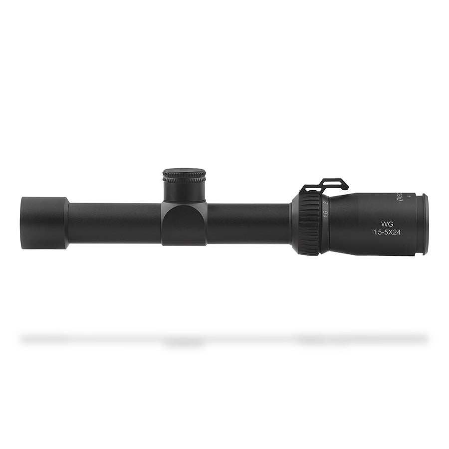 Discovery WG 1.5-5X24 Big Field of View Clear Bright Glass Wired Reticle