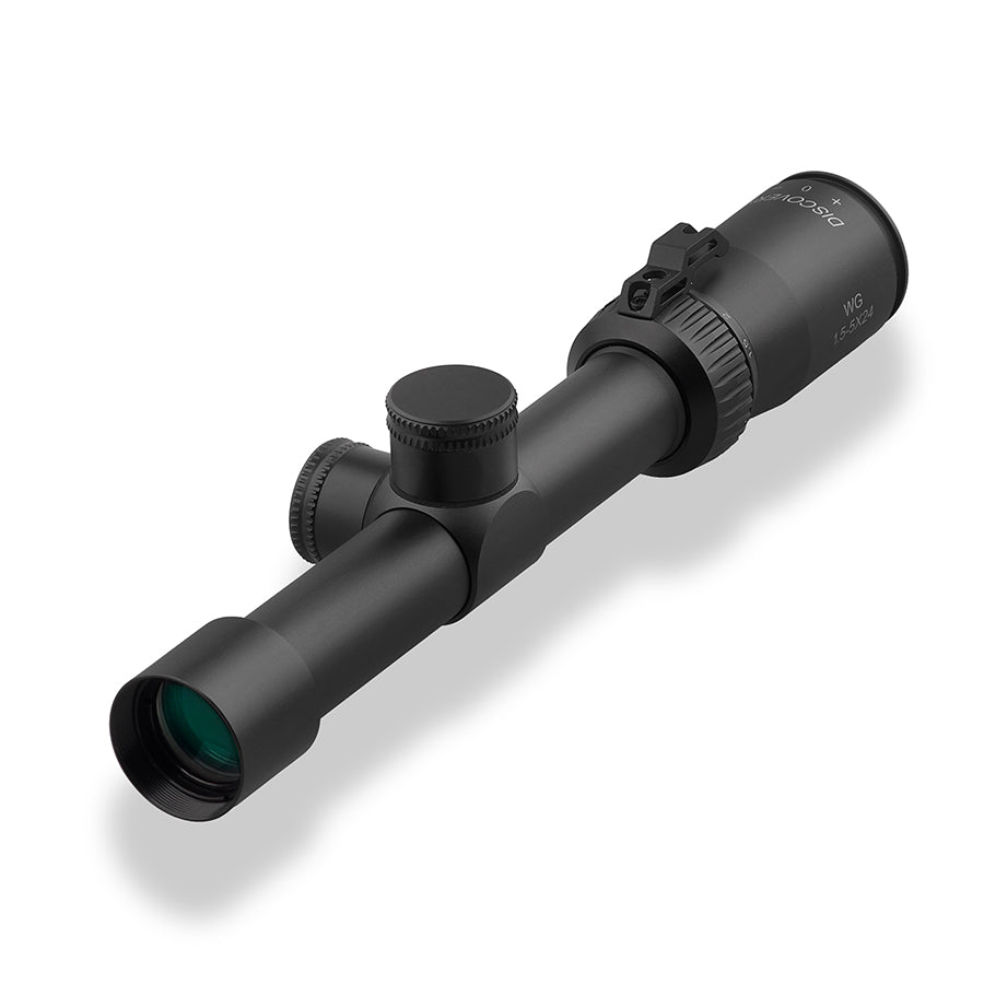 Discovery WG 1.5-5X24 Big Field of View Clear Bright Glass Wired Reticle