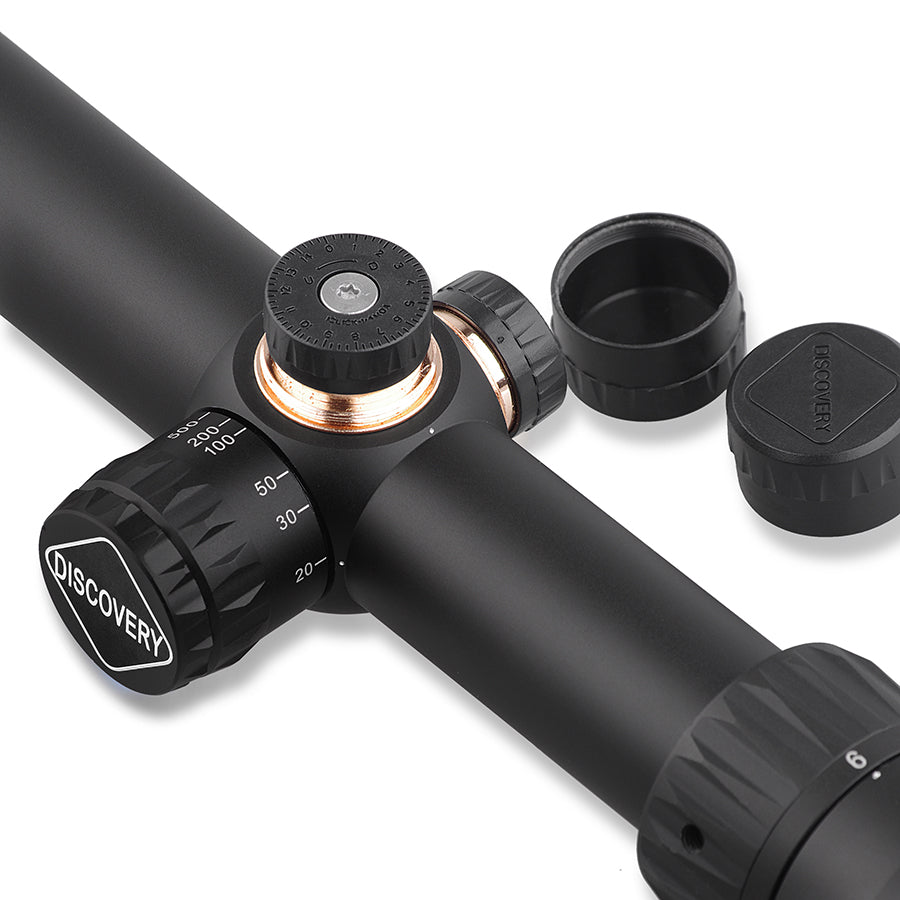 Discovery Rifle Scope 30MM Tube 4-16 6-24 Magnification Shockproof .22LR Side Focus with High Definition Bright Glass