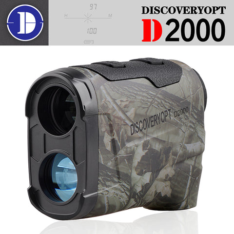 New Range Finder D2000 With Laser Set Distance 2000m Hunting Range Finder