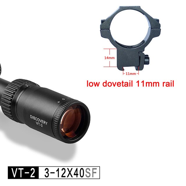 3-12 Riflescopes Discovery Glass Etched Side Focus .308 Shockproof Cheap Price Hot Selling