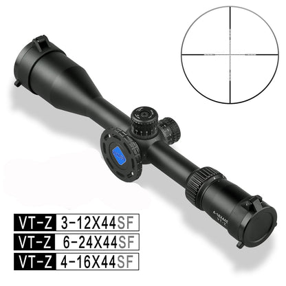3-12 4-16 6-24 Rifle Scopes Discovery Classical Models Side Parrallax wheel 25.4MM Tube Wired Reticle