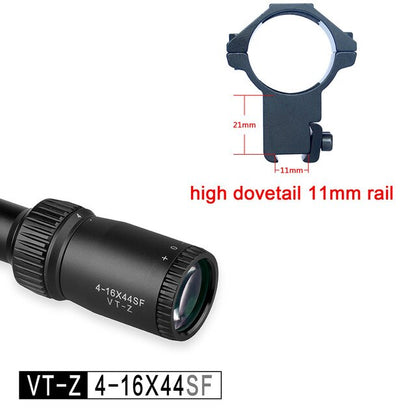 3-12 4-16 6-24 Rifle Scopes Discovery Classical Models Side Parrallax wheel 25.4MM Tube Wired Reticle